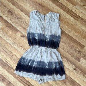 Mono b medium Tie-Dye Sleeveless Romper